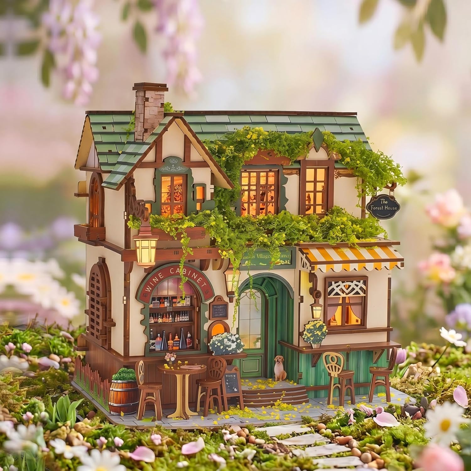 Plymagic DIY Mini House - Whispering Woods Cottage