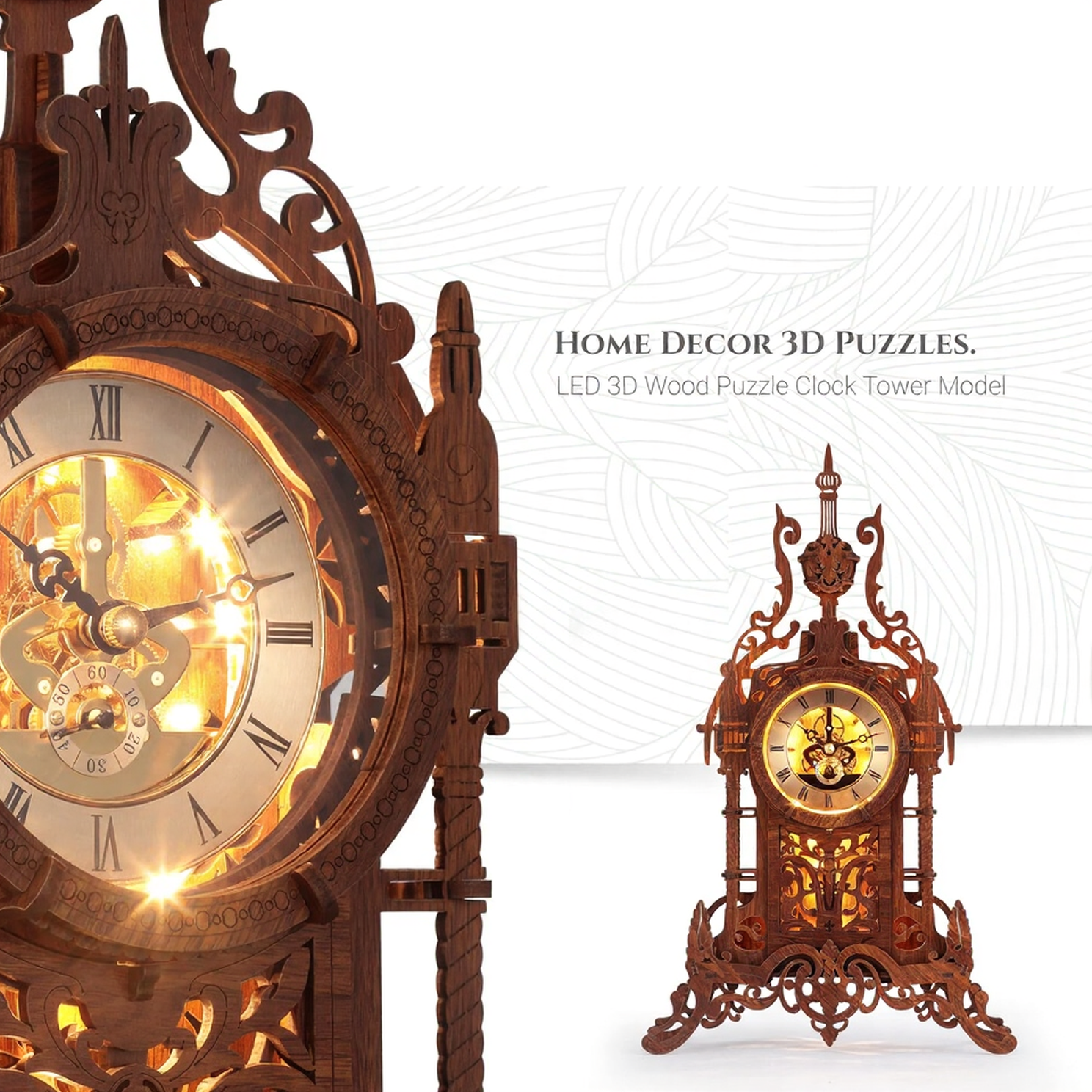 Plymagic Assembly Model - Retro Clock Tower Secondary image