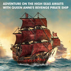 Plymagic Assembly Model -Red Queen Anne's Revenge