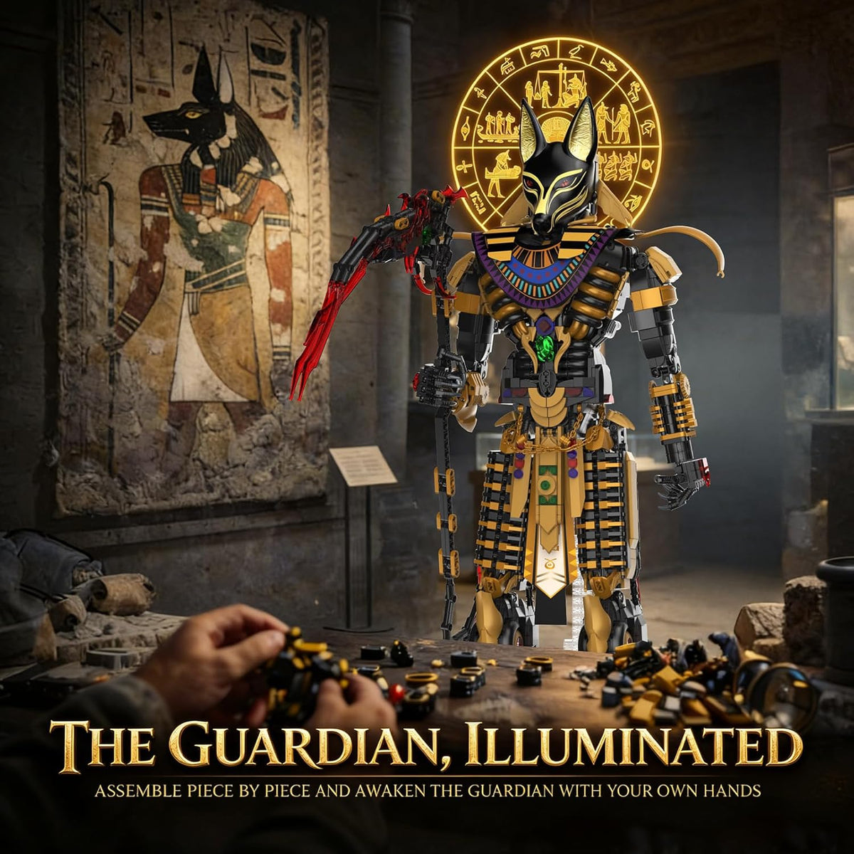 Plymagic Assembly Model - The Myth of Anubis