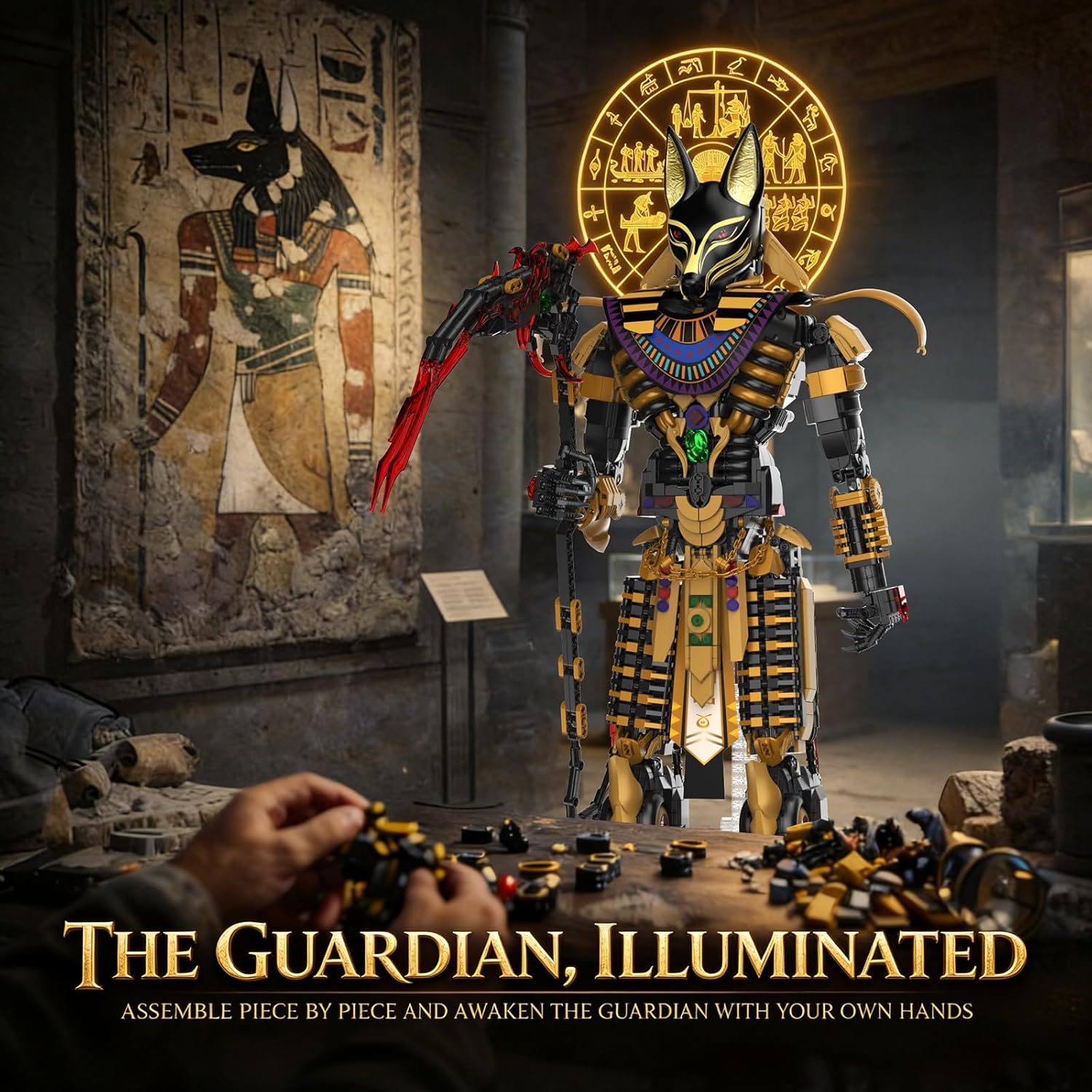 Plymagic Assembly Model - The Myth of Anubis