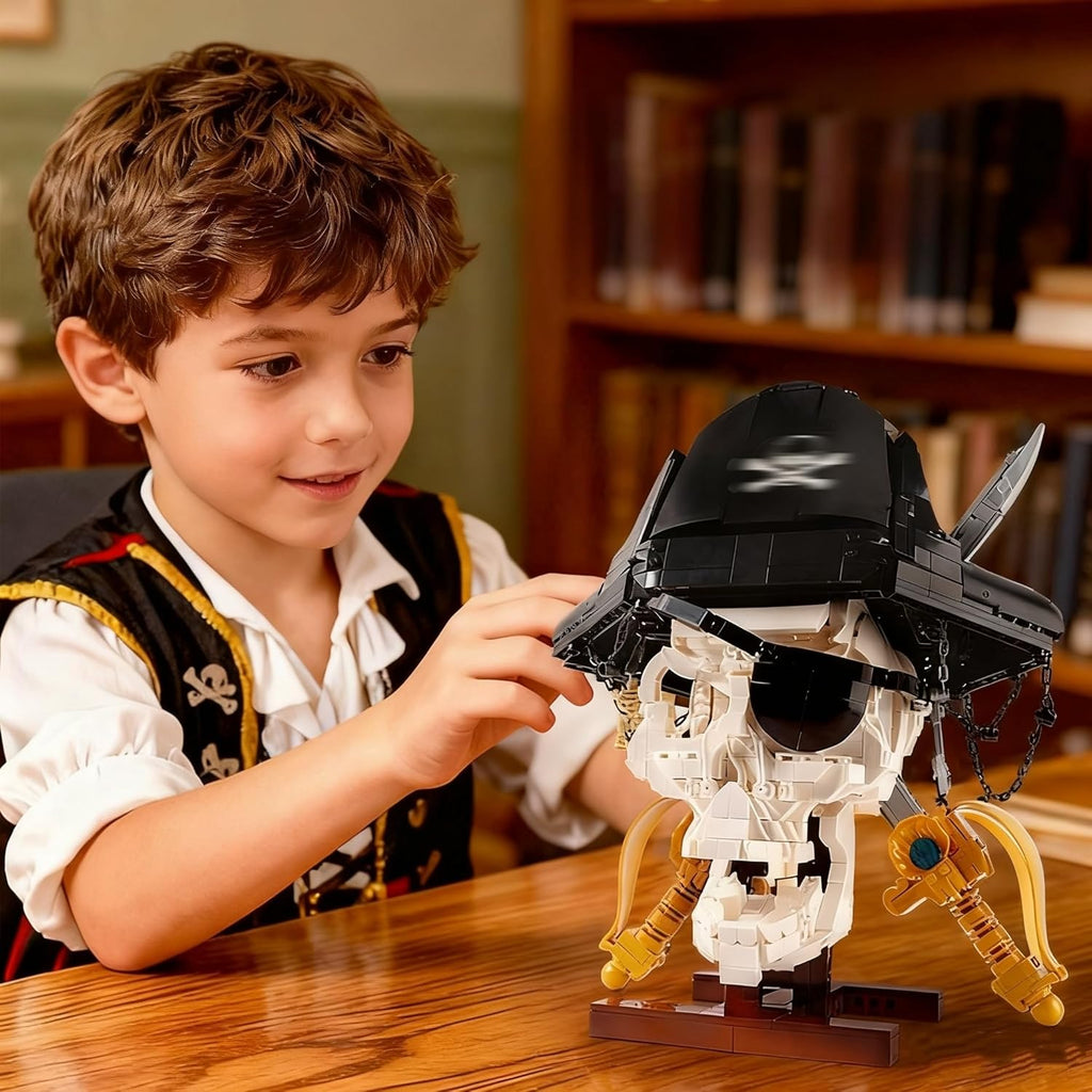 Plymagic Assembly Model - Pirate Skull
