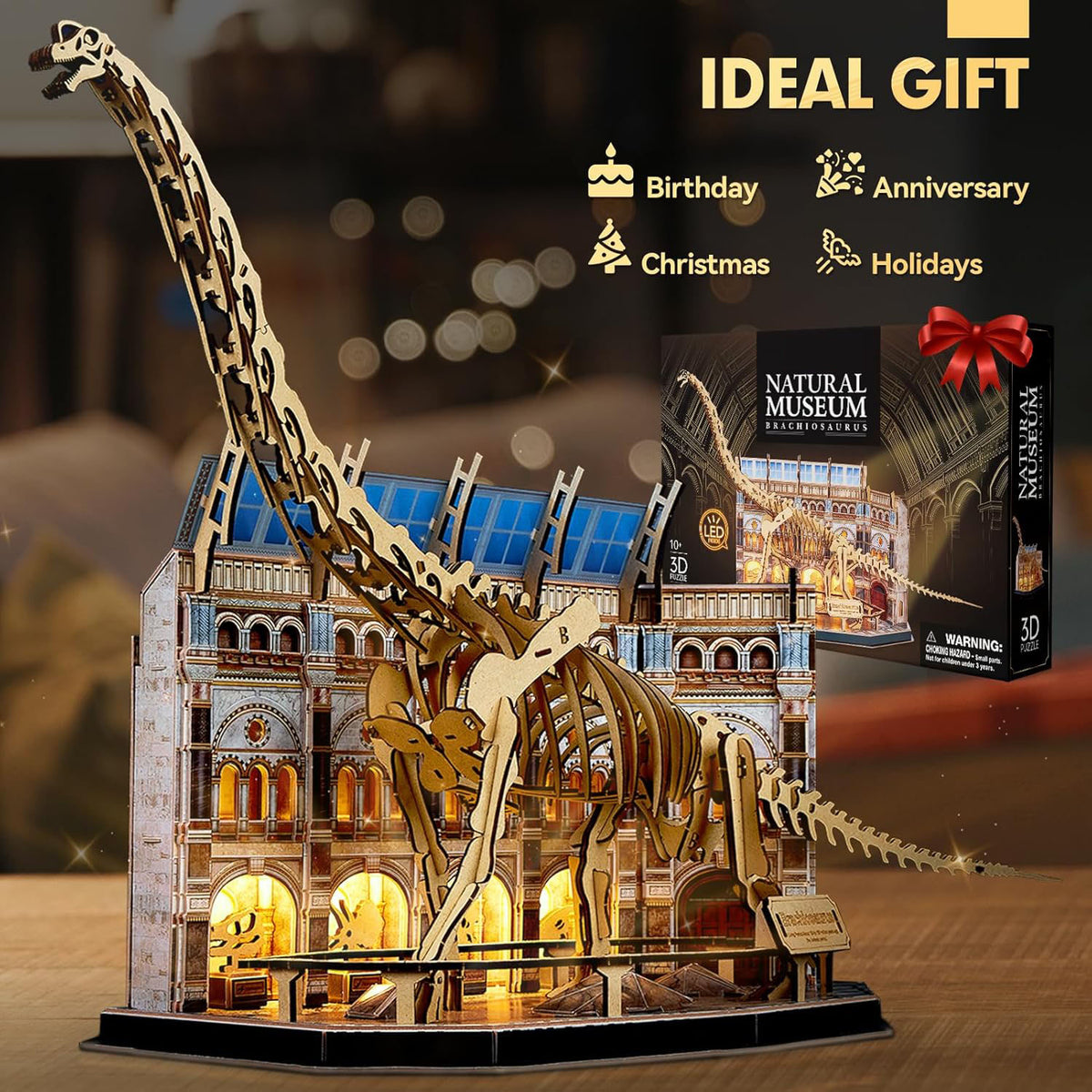 Plymagic Assembly Model - Dinosaur Museum
