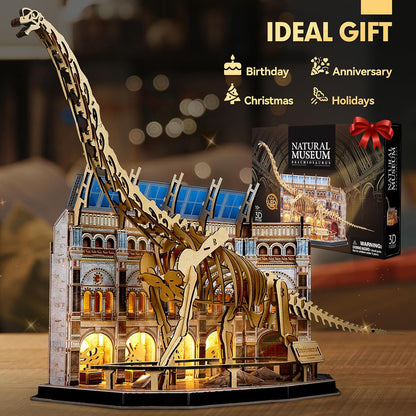 Plymagic Assembly Model - Dinosaur Museum