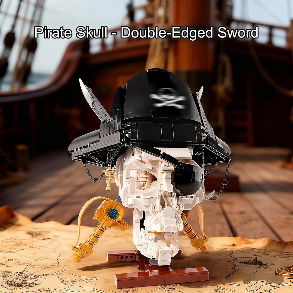 Plymagic Assembly Model - Pirate Skull
