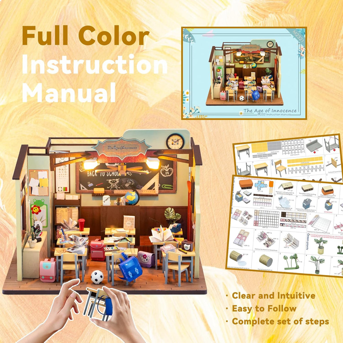 Plymagic DIY Mini House - Back to School