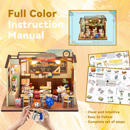 Plymagic DIY Mini House - Back to School