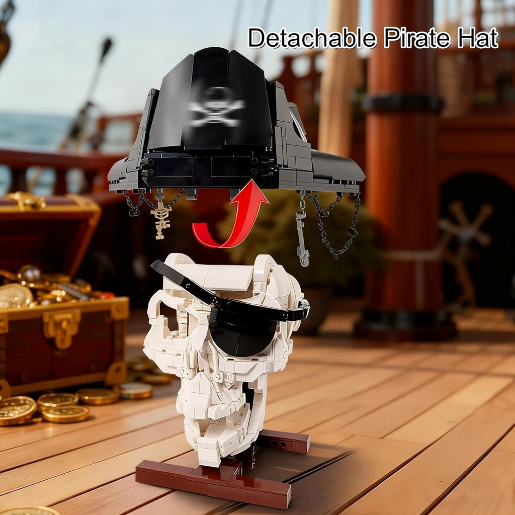 Plymagic Assembly Model - Pirate Skull