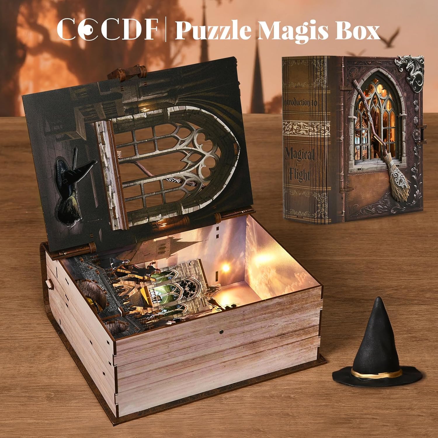 Plymagic DIY BookNook - Magical Flight