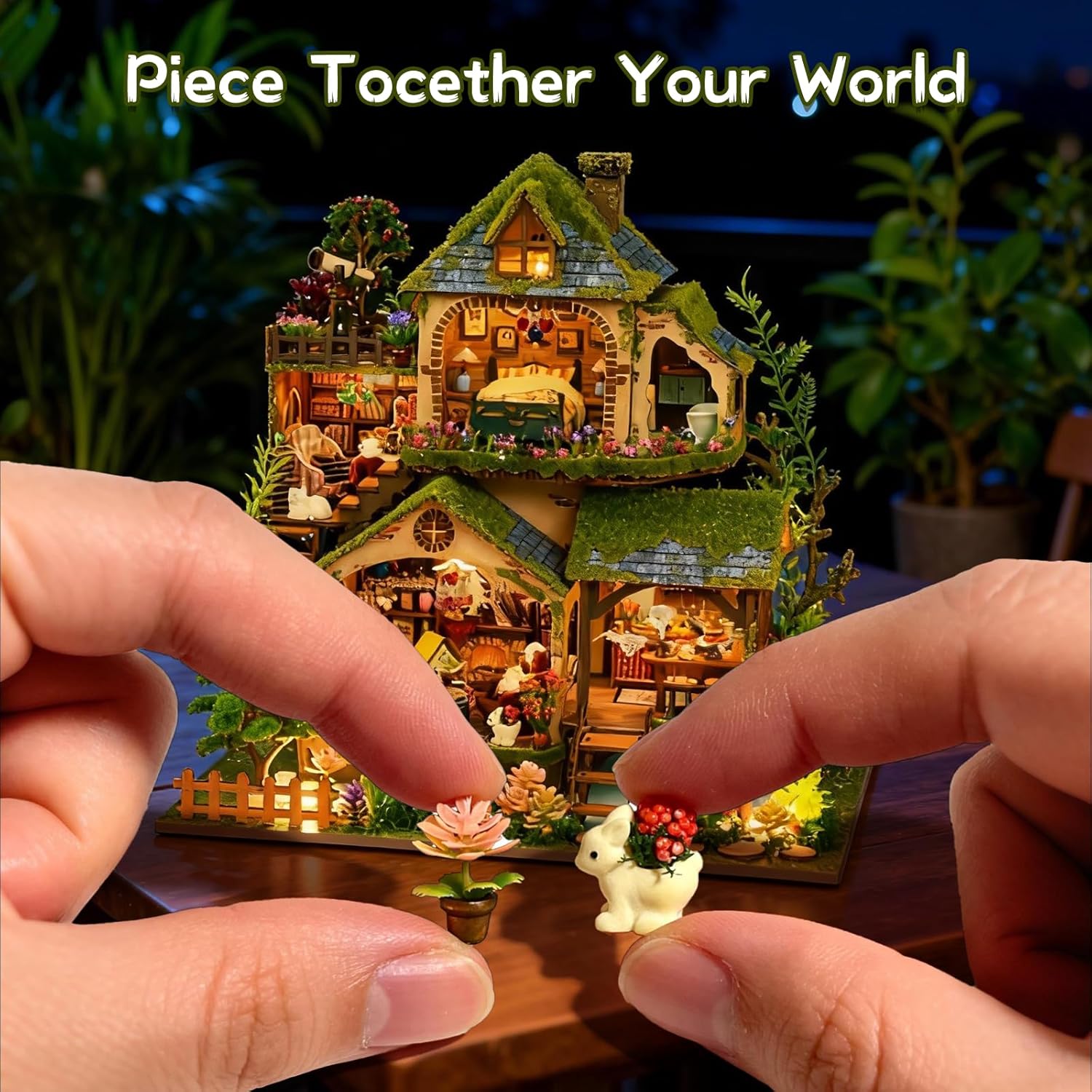 Plymagic DIY Mini House - Forest Adventure