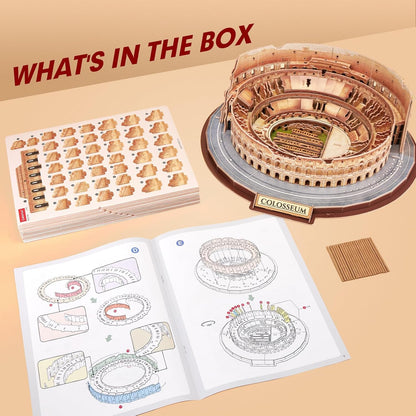 Plymagic Assembly Model - Rome Colosseum
