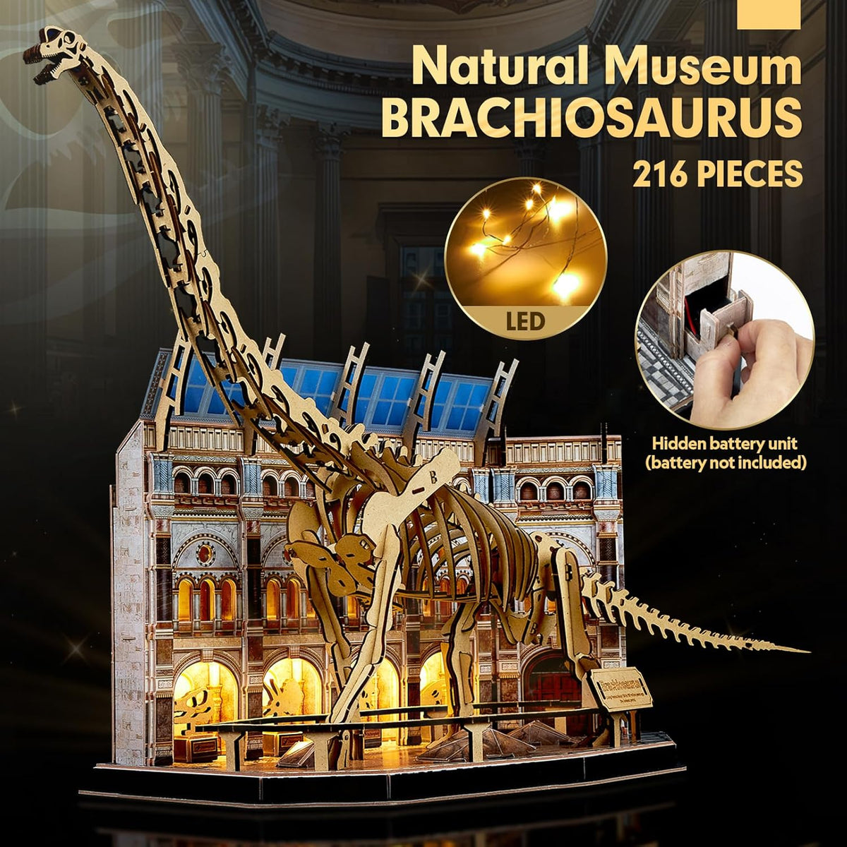 Plymagic Assembly Model - Dinosaur Museum