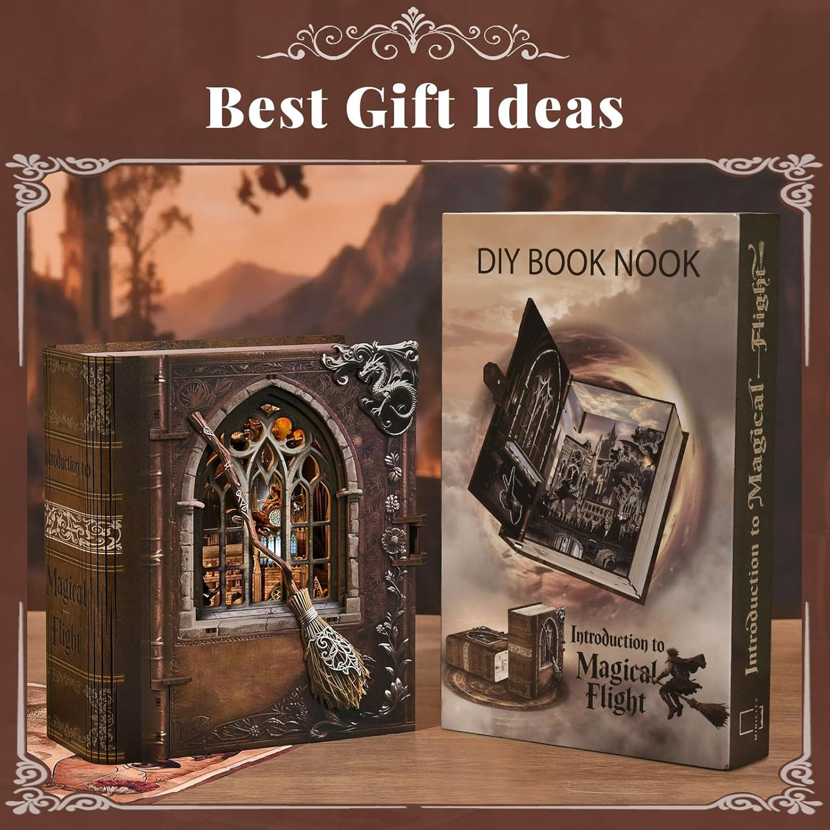 Plymagic DIY BookNook - Magical Flight