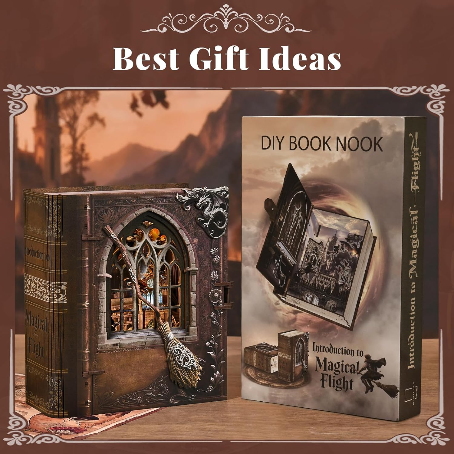 Plymagic DIY BookNook - Magical Flight