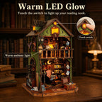 Plymagic DIY Mini House - Owl Library
