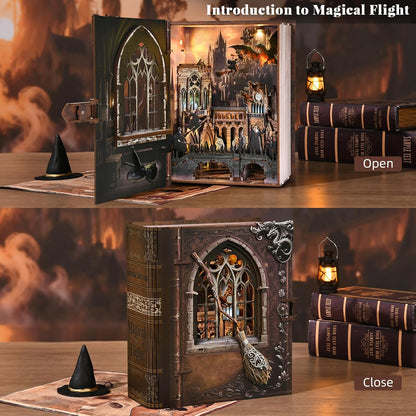 Plymagic DIY BookNook - Magical Flight