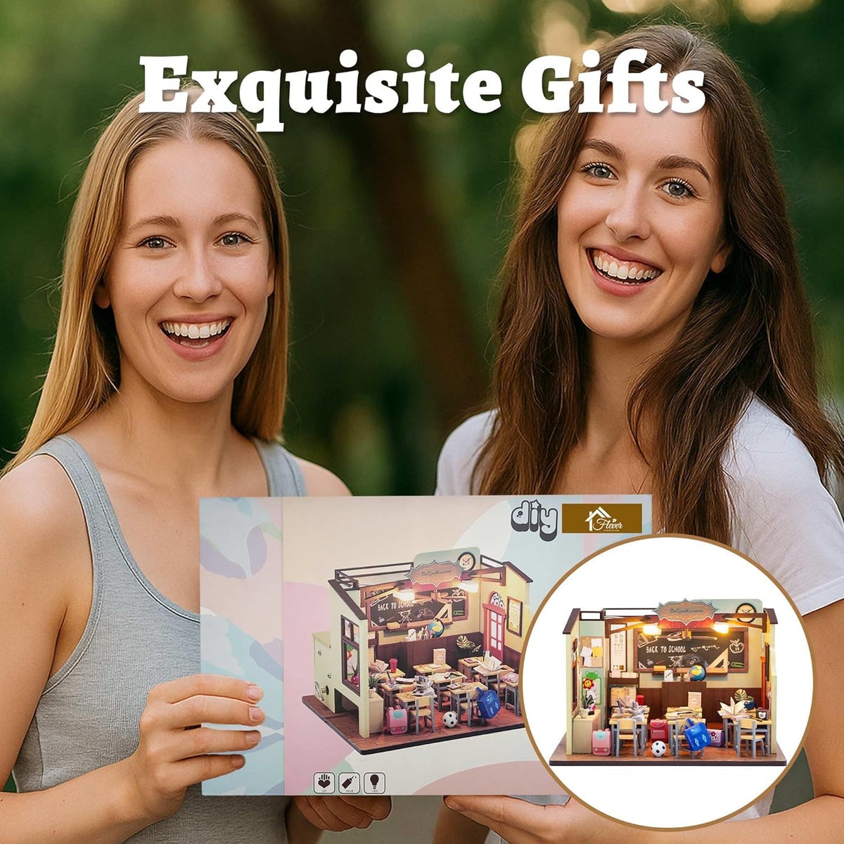 Plymagic DIY Mini House - Back to School