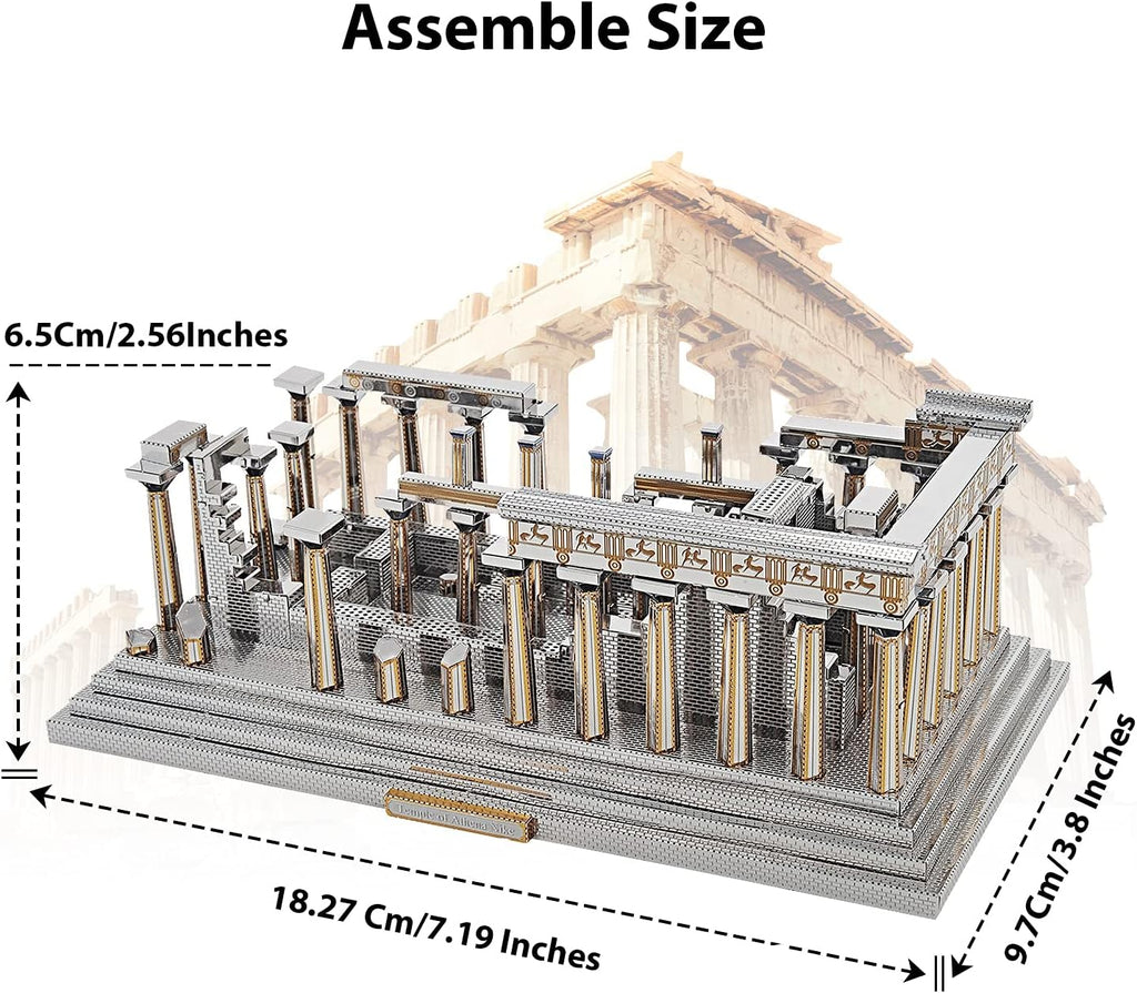 Plymagic Assembly Model - Temple of Athena