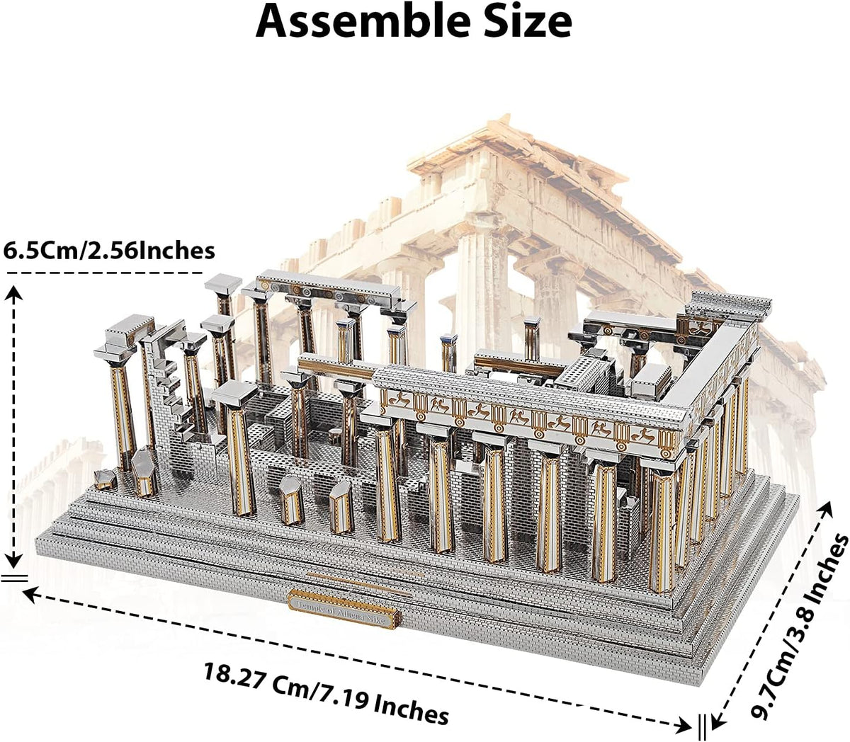 Plymagic Assembly Model - Temple of Athena
