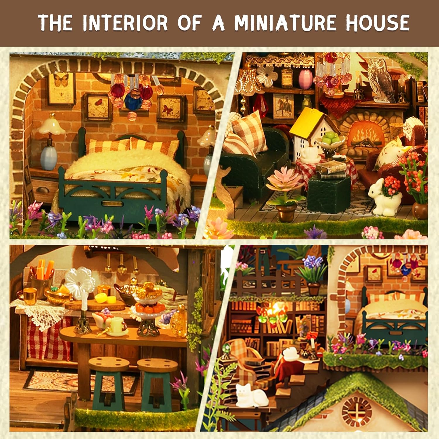 Plymagic DIY Mini House - Forest Adventure