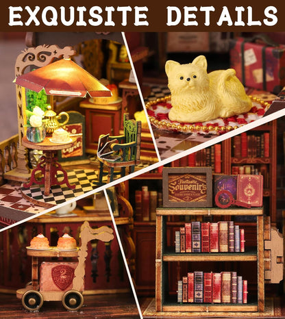 Plymagic Assembly Model - Letter Coffee Dollhouse