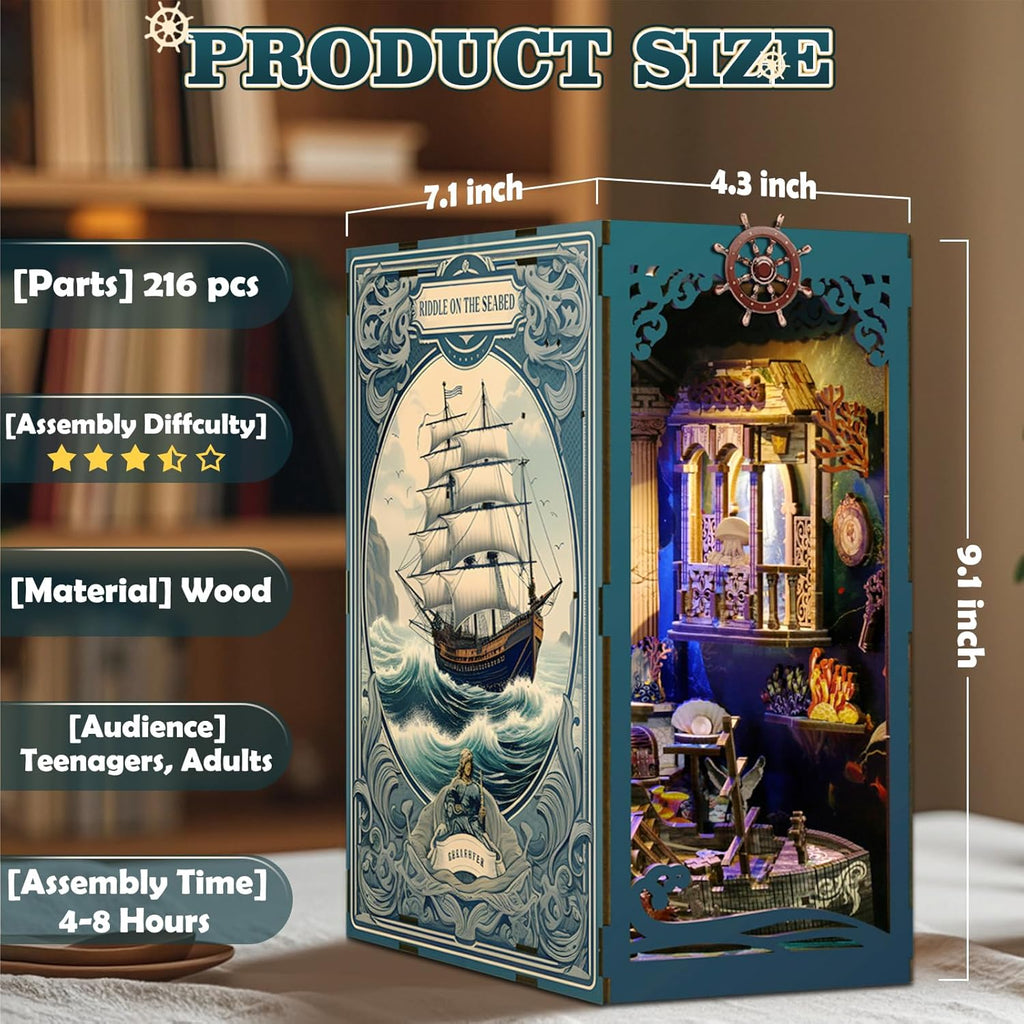 Plymagic DIY Book Nook - Shadow in the Seabed