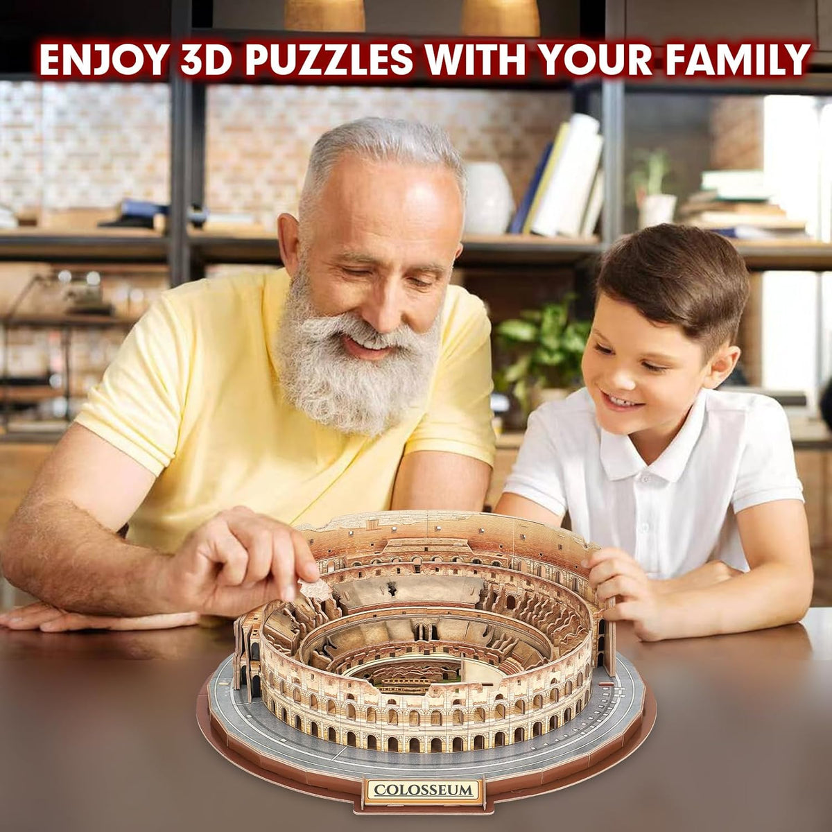 Plymagic Assembly Model - Rome Colosseum