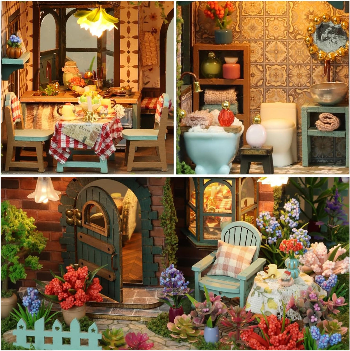 Plymagic DIY Mini House - Elf Garden