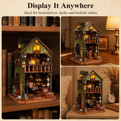 Plymagic DIY Mini House - Owl Library