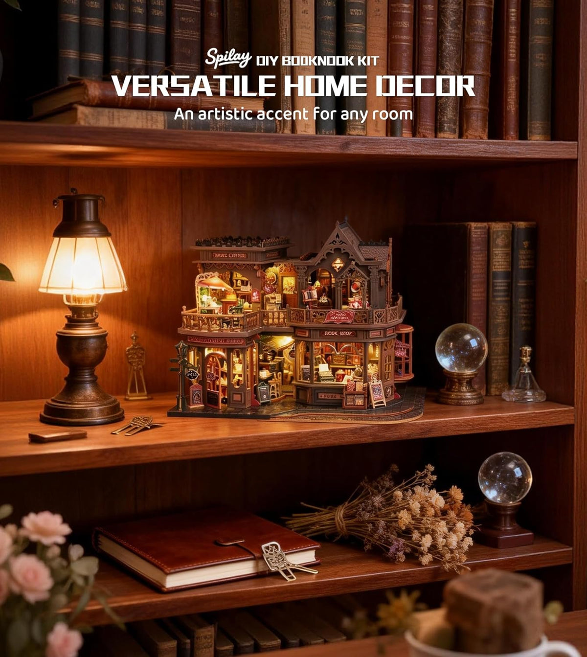 Plymagic Assembly Model - Letter Coffee Dollhouse