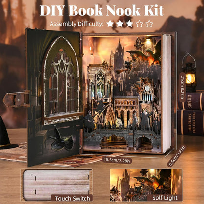 Plymagic DIY BookNook - Magical Flight