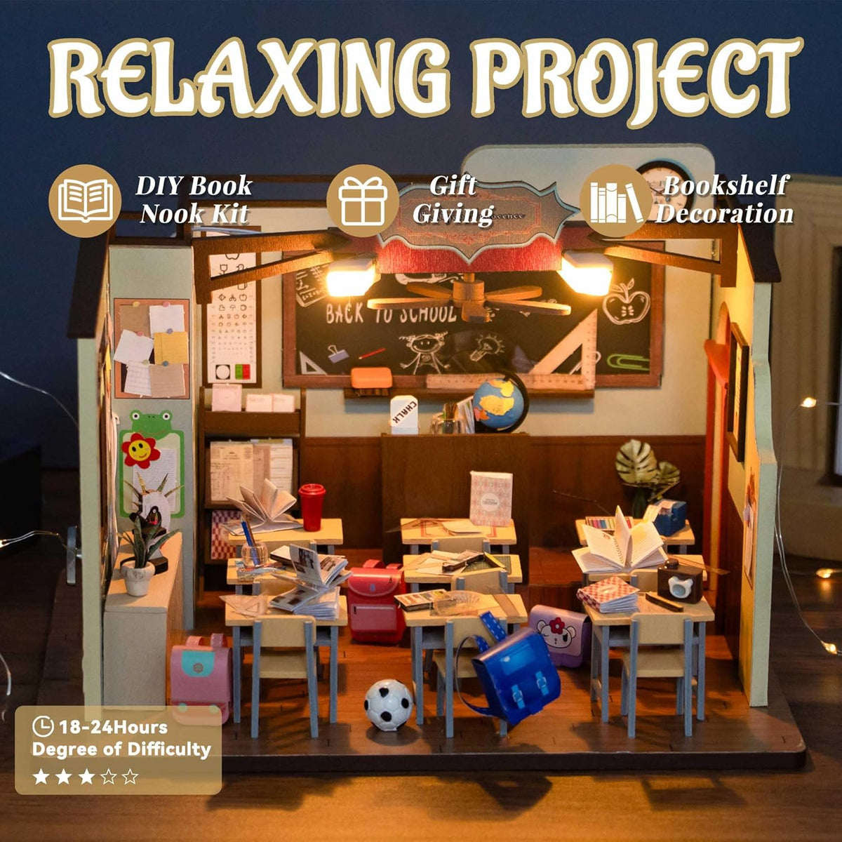 Plymagic DIY Mini House - Back to School