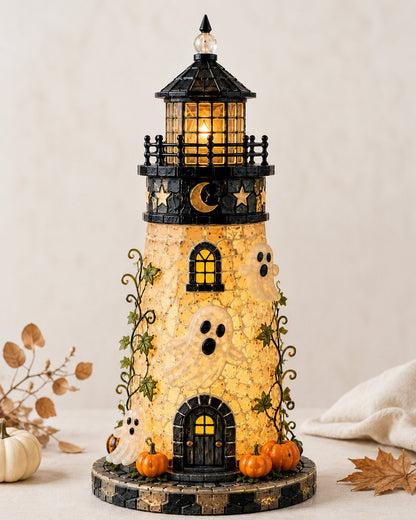 Plymagic DIY Sea Glass  – 🎃Halloween Lighthouse