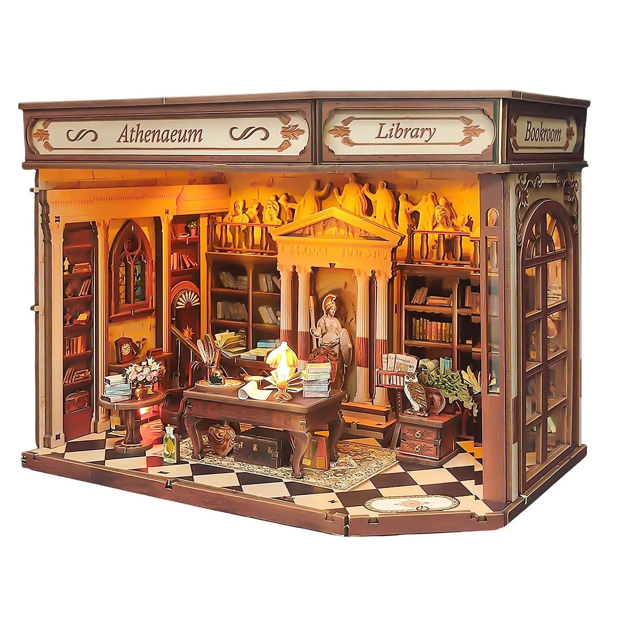 Plymagic DIY Mini House - Athenaeum