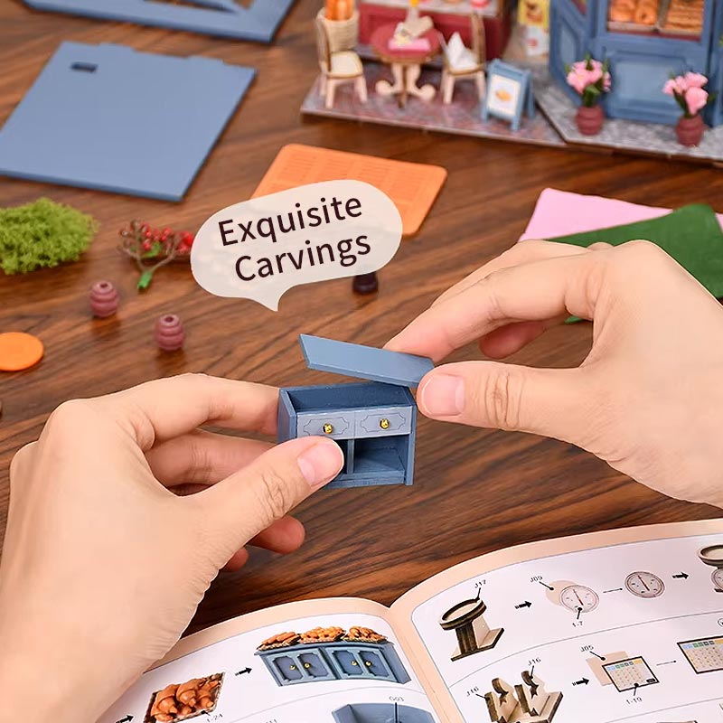 Plymagic DIY Mini House - Little Loaf Bakery