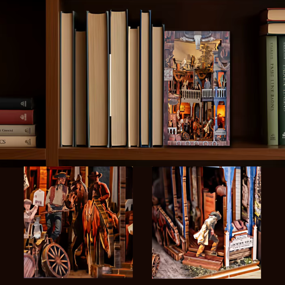 Plymagic DIY Book Nook - Wild West Saloon
