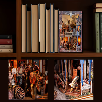 Plymagic DIY Book Nook - Wild West Saloon