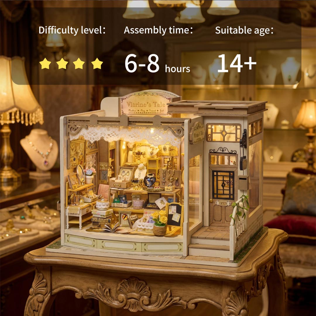 Plymagic DIY MiniHouse -  Vitrine’s Tale