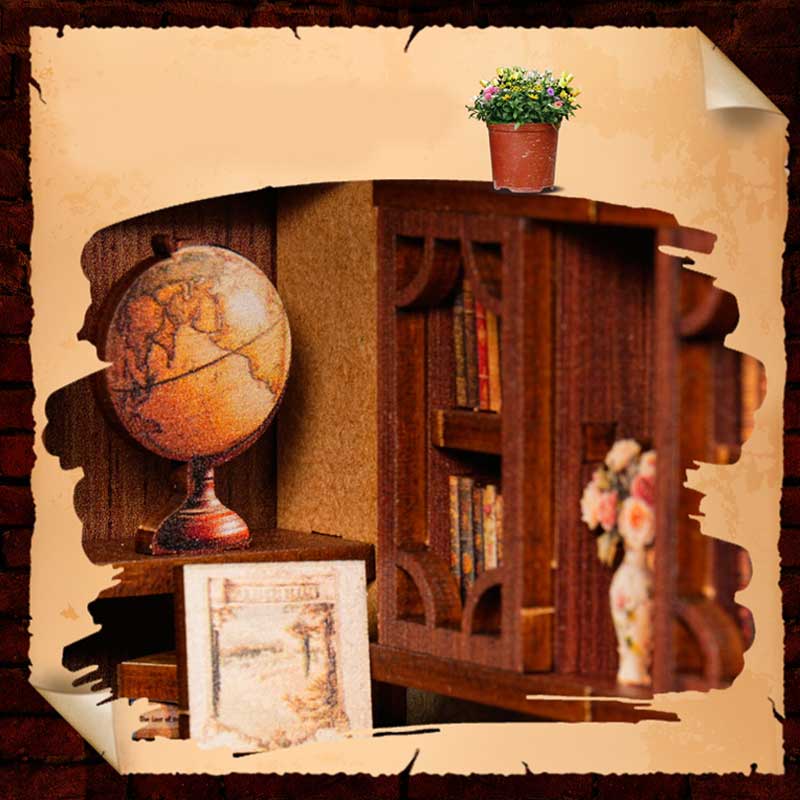 Plymagic DIY Book Nook - Curator's Private Library