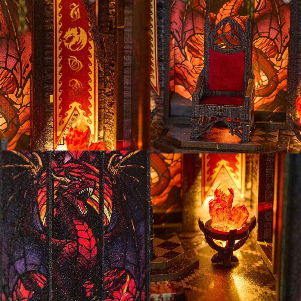 Plymagic DIY Book Nook - Spire Of The Wyrm