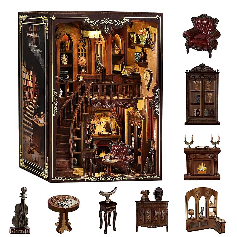 Plymagic DIY Book Nook - The Gilded Quill