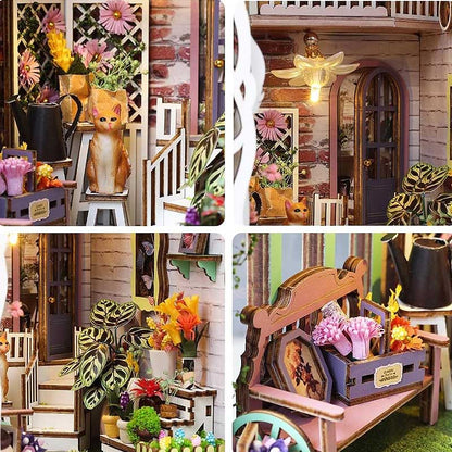 Plymagic DIY Book Nook - Flower House