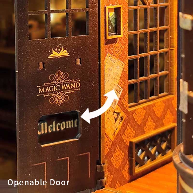 Plymagic DIY Book Nook - Magic Wand Shop