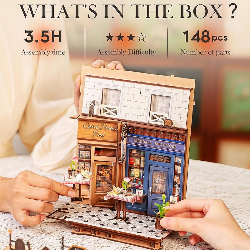 Plymagic DIY Book Nook - Dating Alley