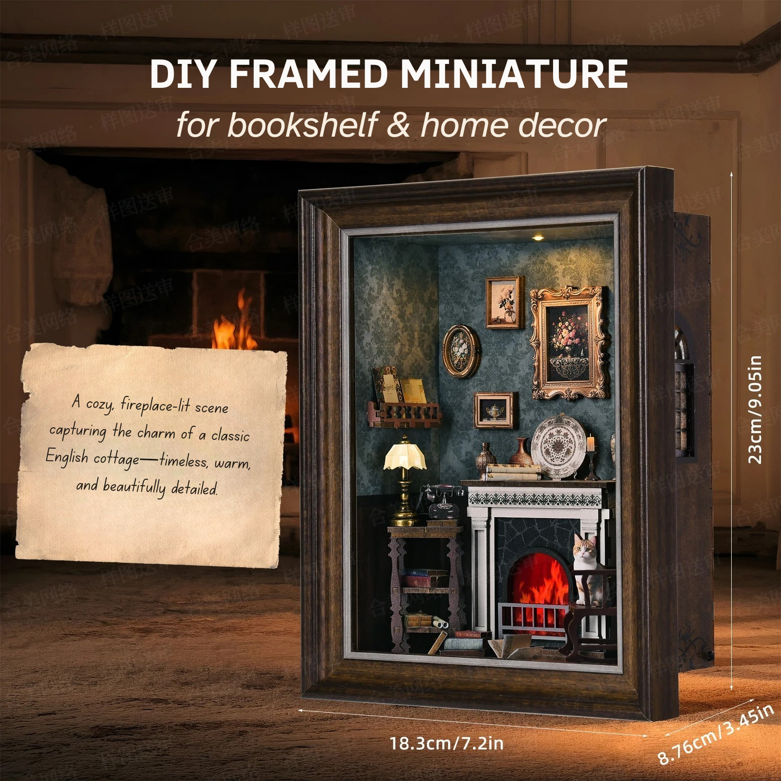Plymagic DIY Framed Miniature - Old English Home