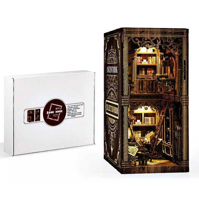 Plymagic DIY Book Nook- Antique Book Collection Room