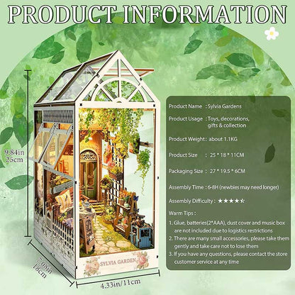 Plymagic DIY Book Nook - Sylvia Garden