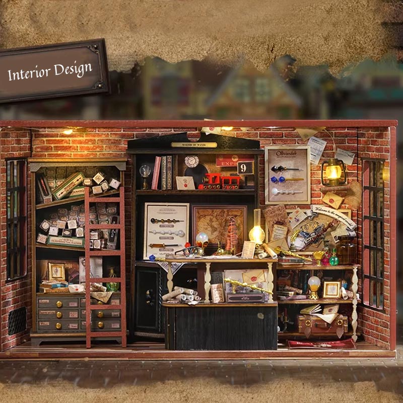 Plymagic DIY Mini House - Magic Shop