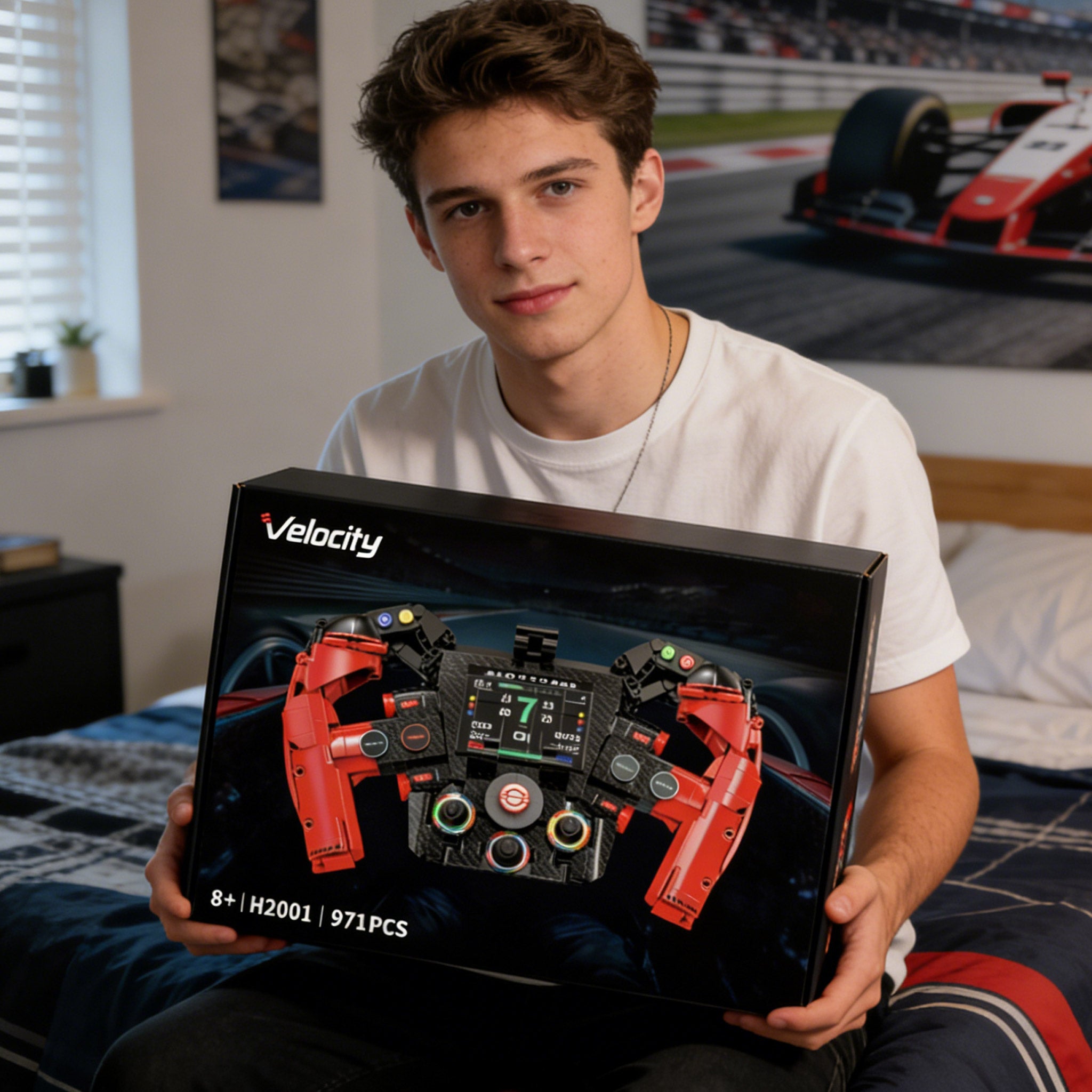 Plymagic Assembly Model - Red steering wheel