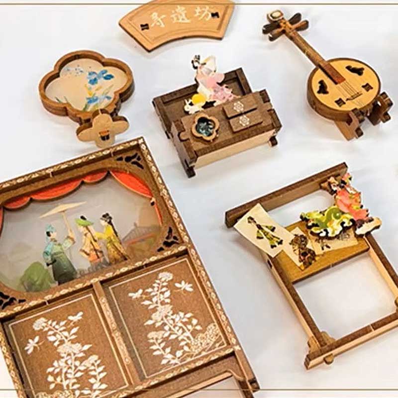 Plymagic DIY Book Nook - Chinese Artifact Collection